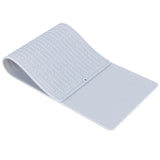 Silicone Draining Pad Non Slip Soda Bottles Drying Rack Mat Kitchen Accessories Gray(4 Hole Drain Rack Mat )