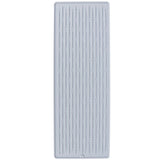 Silicone Draining Pad Non Slip Soda Bottles Drying Rack Mat Kitchen Accessories Gray(4 Hole Drain Rack Mat ) - Low Angle