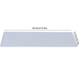 Silicone Draining Pad Non Slip Soda Bottles Drying Rack Mat Kitchen Accessories Gray(4 Hole Drain Rack Mat ) - Extra Image