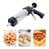 Cookies Press Maker Stainless Steel Cake Pastry Decorating Nozzle Set DIY Baking Tools - Extra Image