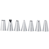 Cookies Press Maker Stainless Steel Cake Pastry Decorating Nozzle Set DIY Baking Tools