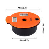 Coffee Capsule Reusable Refillable Coffee Filter Cup with Spoon Brush Coffee Accessories60ML - Extra Image