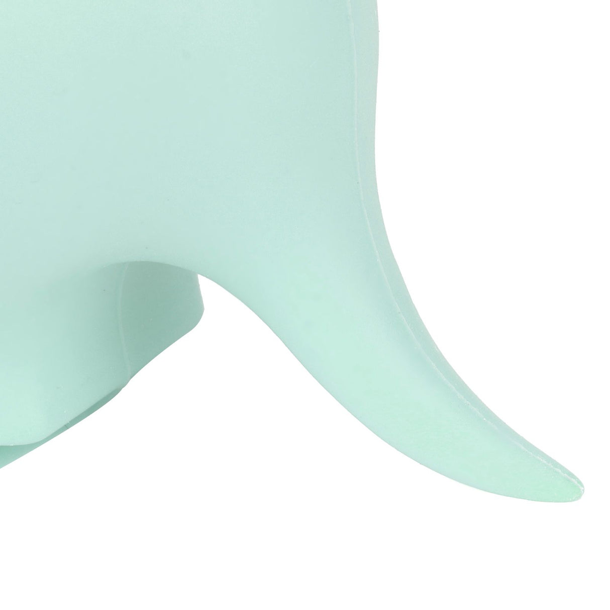 Cute Silicone Baby Feeding Bowl Spoon Set with Suction Base Non-Slip Tableware for InfantLight Green