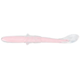 Cute Silicone Baby Feeding Bowl Spoon Set with Suction Base Non-Slip Tableware for InfantLight Green