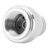 Soda Adapter with Wrench Copper Electroplating Brass CO2 Cylinder Conversion Connector Silver