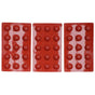 3Pcs Cake Mold 15 Hole Hemispherical Silicone Chocolate Mold Food Grade Dessert Bakeware