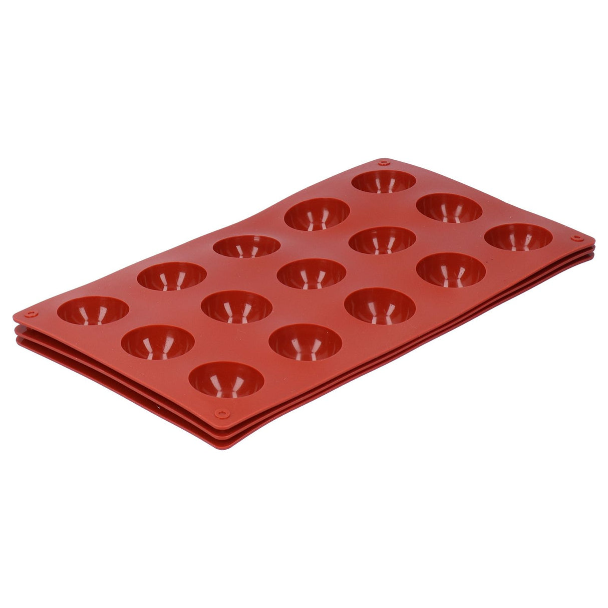 3Pcs Cake Mold 15 Hole Hemispherical Silicone Chocolate Mold Food Grade Dessert Bakeware
