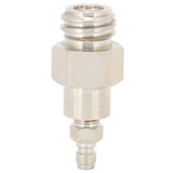 8mm CO2 Tank Adapter Male Thread TR21-4 Quick Disconnect Connector for Soda Club