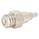 8mm CO2 Tank Adapter Male Thread TR21-4 Quick Disconnect Connector for Soda Club - Side View