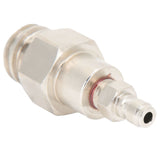 8mm CO2 Tank Adapter Male Thread TR21-4 Quick Disconnect Connector for Soda Club
