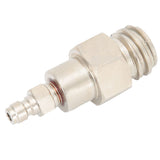 8mm CO2 Tank Adapter Male Thread TR21-4 Quick Disconnect Connector for Soda Club