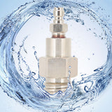 8mm CO2 Tank Adapter Male Thread TR21-4 Quick Disconnect Connector for Soda Club - Extra Image