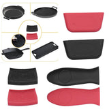 6Pcs set Pot Handle Sleeve Holder Thicken Silicone AntiScalding Kit Kitchen Supplies - Extra Image