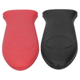 6Pcs set Pot Handle Sleeve Cover Scraper Kit Silicone Anti Scalding Cookware Pan Accessory - Extra Image