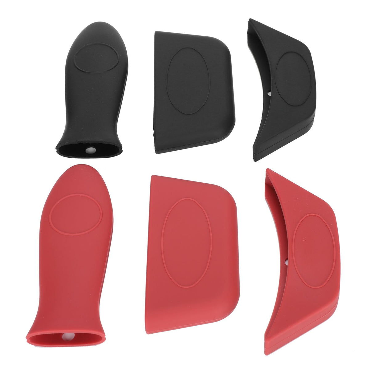 6Pcs set Pot Handle Cover Sleeve Pan Handle Holder Kit Anti Scalding Kitchen Utensils