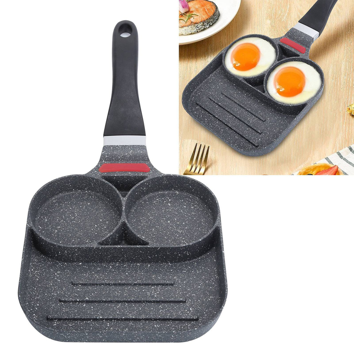 Egg Omelet Frying Pan Pancake Maker Cooker Breakfast Pot for Fuel Gas Stove Kitchen Tools
