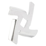 2Pcs Meat Grinder Blade 304 Stainless Steel Grinding Plate Disc Accessory for 5#/B Type Grinder(8MM Square Hole Crossed Blade ) - Extra Image