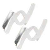 2Pcs Meat Grinder Blade 304 Stainless Steel Grinding Plate Disc Accessory for 5#/B Type Grinder(8MM Square Hole 2Blade )