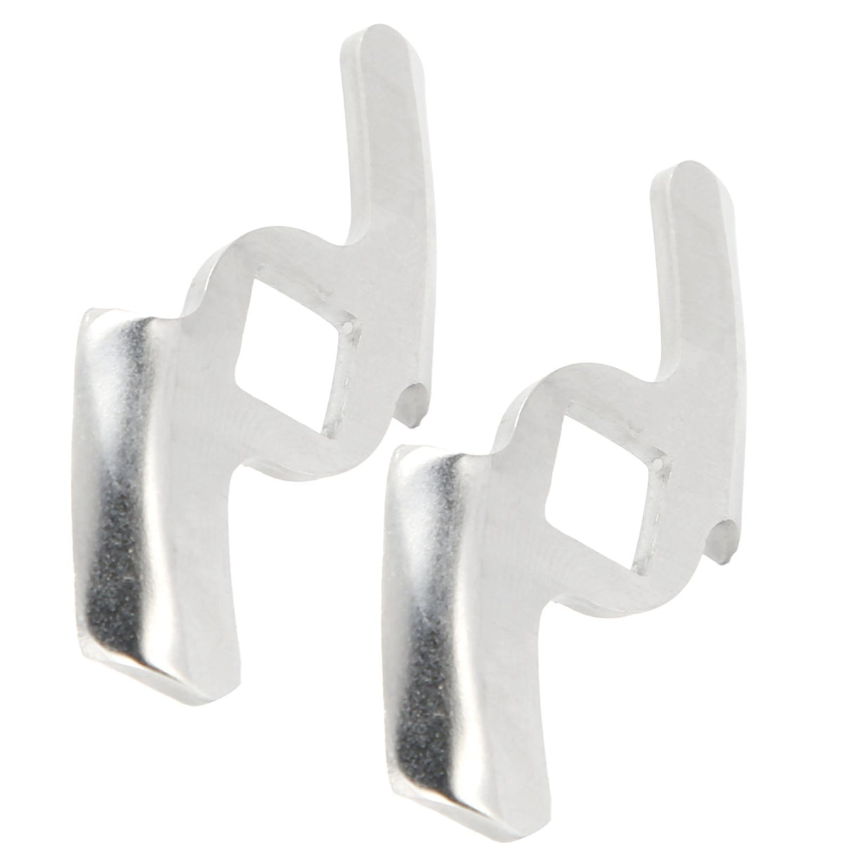 2Pcs Meat Grinder Blade 304 Stainless Steel Grinding Plate Disc Accessory for 5#/B Type Grinder(8MM Square Hole 2Blade )
