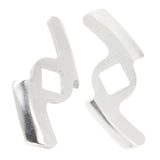 2Pcs Meat Grinder Blade 304 Stainless Steel Grinding Plate Disc Accessory for 5#/B Type Grinder(8MM Square Hole 2Blade )