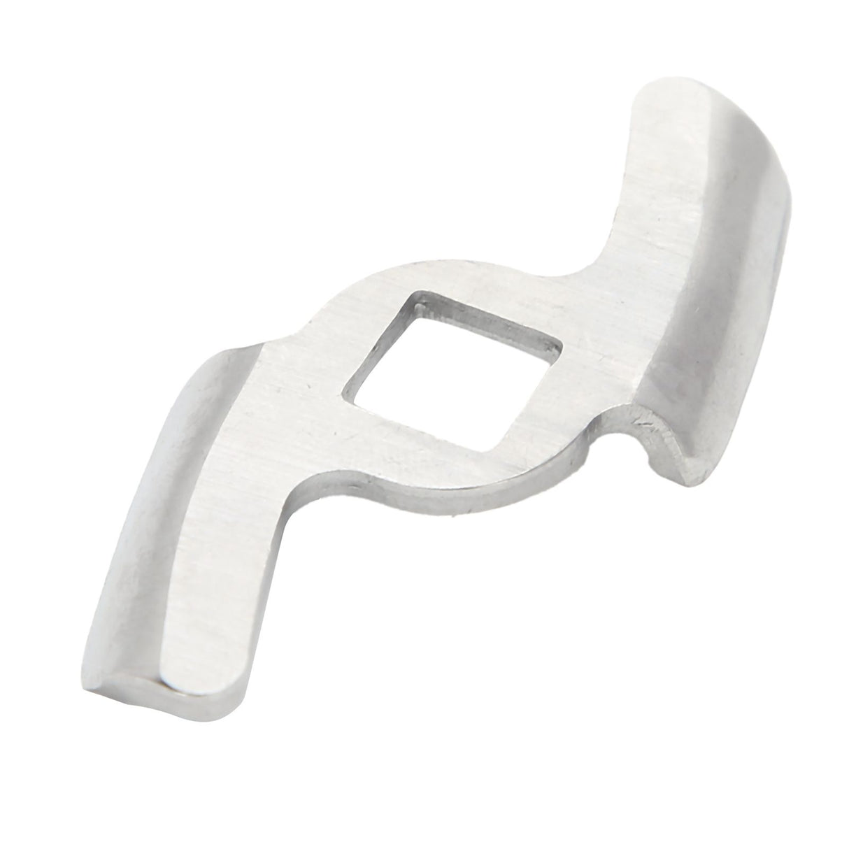 2Pcs Meat Grinder Blade 304 Stainless Steel Grinding Plate Disc Accessory for 5#/B Type Grinder(8MM Square Hole 2Blade )
