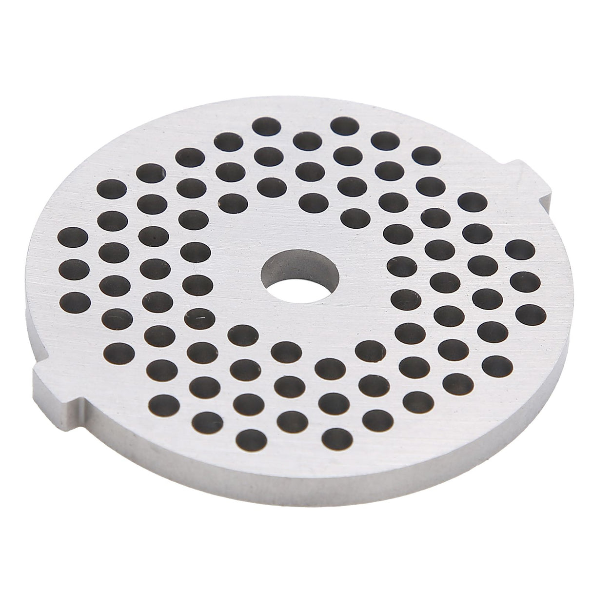 2Pcs Electric Mincer Blade Stainless Steel Grinding Plate Round Hole for 5#/B Type Grinder(3mm 56 Holes )