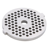 2Pcs Electric Mincer Blade Stainless Steel Grinding Plate Round Hole for 5#/B Type Grinder(3mm 56 Holes )
