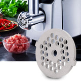 2Pcs Electric Mincer Blade Stainless Steel Grinding Plate Round Hole for 5#/B Type Grinder(5mm 30 Holes ) - Extra Image