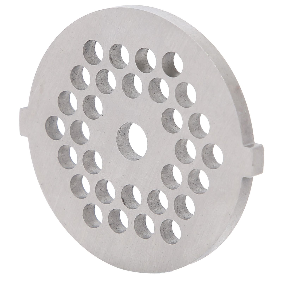 2Pcs Electric Mincer Blade Stainless Steel Grinding Plate Round Hole for 5#/B Type Grinder(5mm 30 Holes )
