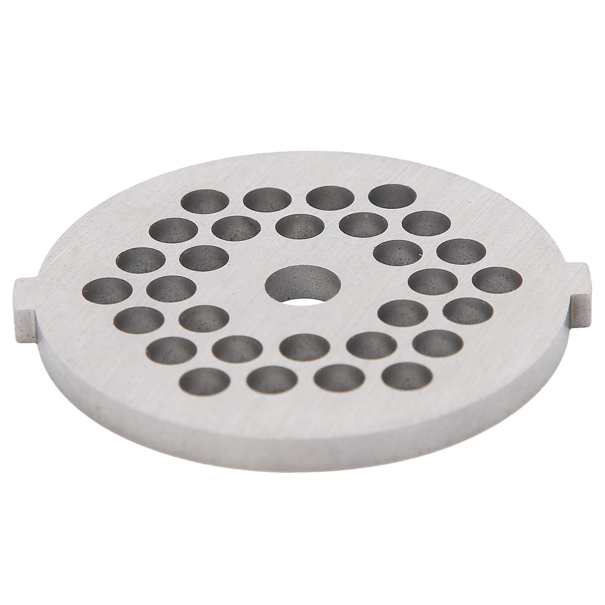 2Pcs Electric Mincer Blade Stainless Steel Grinding Plate Round Hole for 5#/B Type Grinder(5mm 30 Holes )
