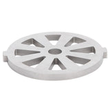 2pcs Meat Grinder Blade 304 Stainless Steel Cutting Plate 7mm/0.3in ID for 5#/B Type Meat Grinder(8 Holes Knife Plate ) - Extra Image
