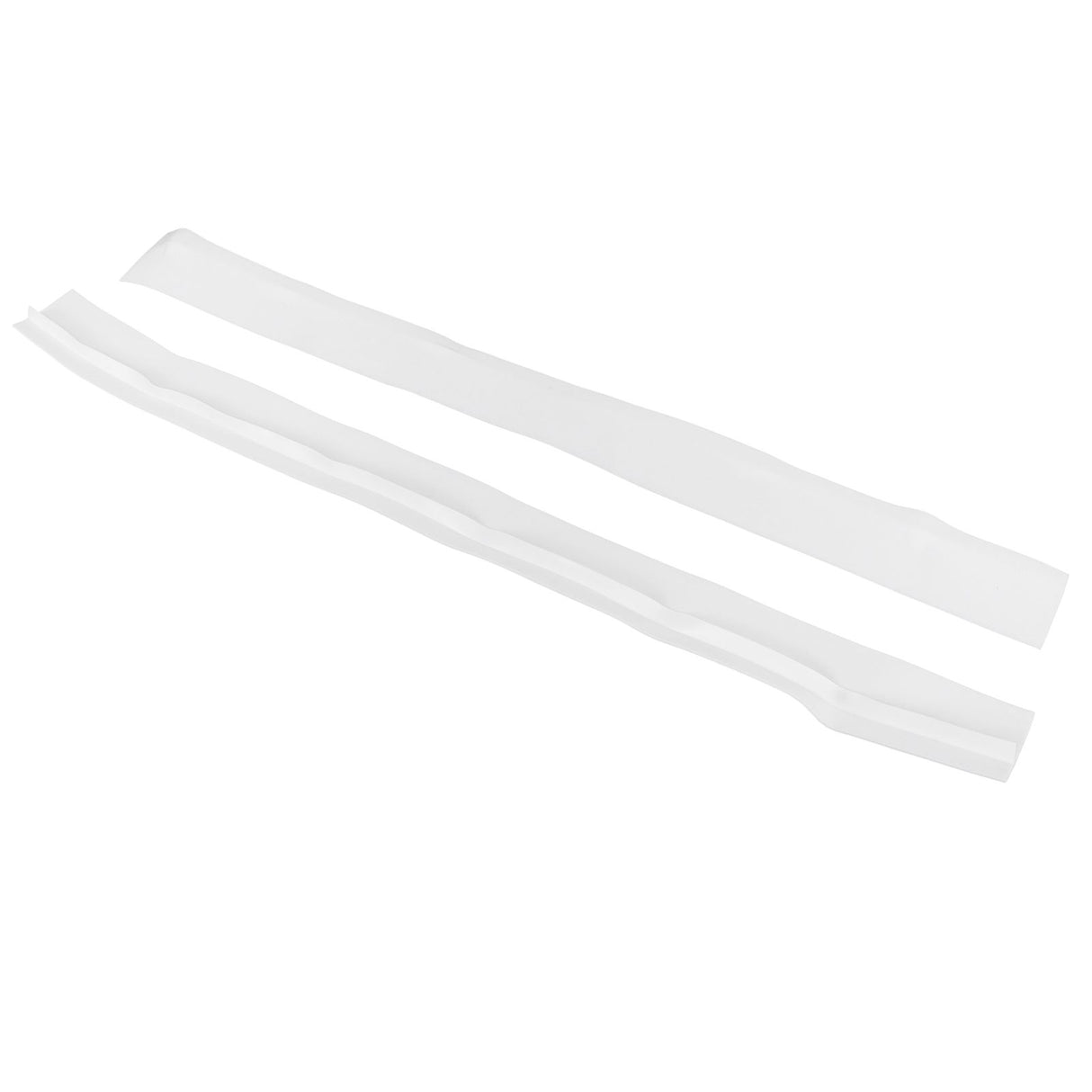 2pcs Stove Counter Gap Cover HeatResistant Anti Oil Oven Gap Filler Sealing Strip(White 21in)