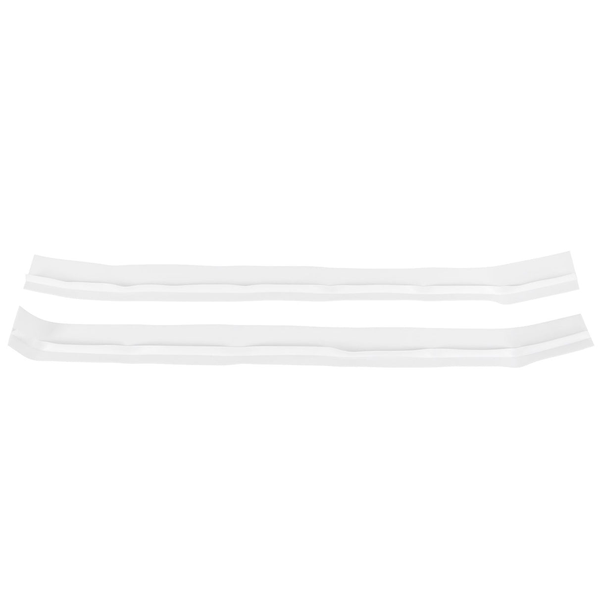 2pcs Stove Counter Gap Cover HeatResistant Anti Oil Oven Gap Filler Sealing Strip(White 21in)
