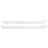 2pcs Stove Counter Gap Cover HeatResistant Anti Oil Oven Gap Filler Sealing Strip(White 21in)