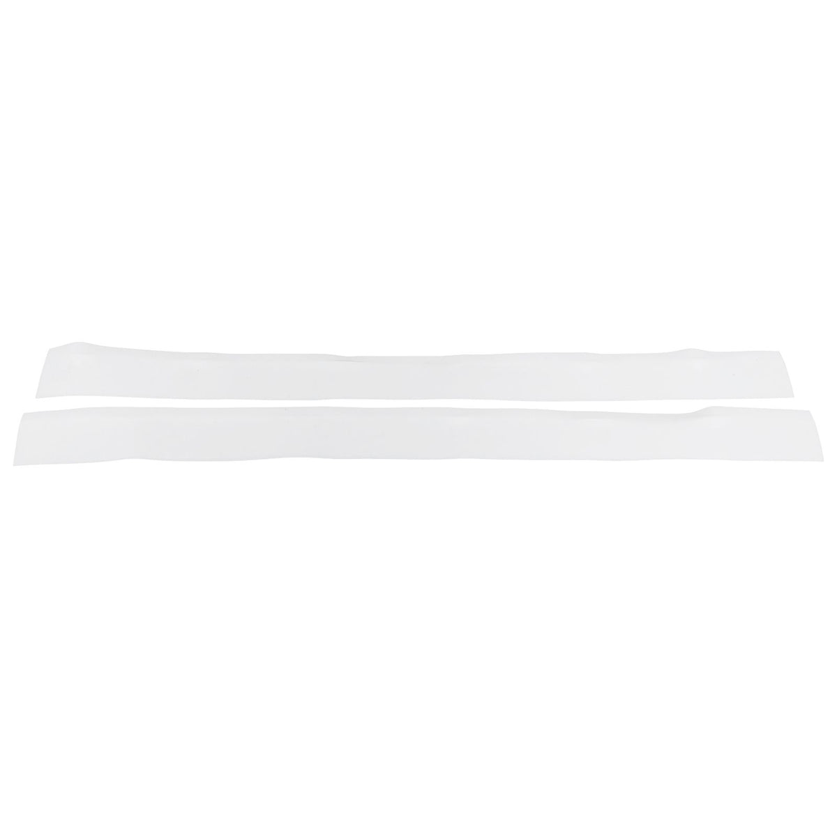 2pcs Stove Counter Gap Cover HeatResistant Anti Oil Oven Gap Filler Sealing Strip(White 25in)