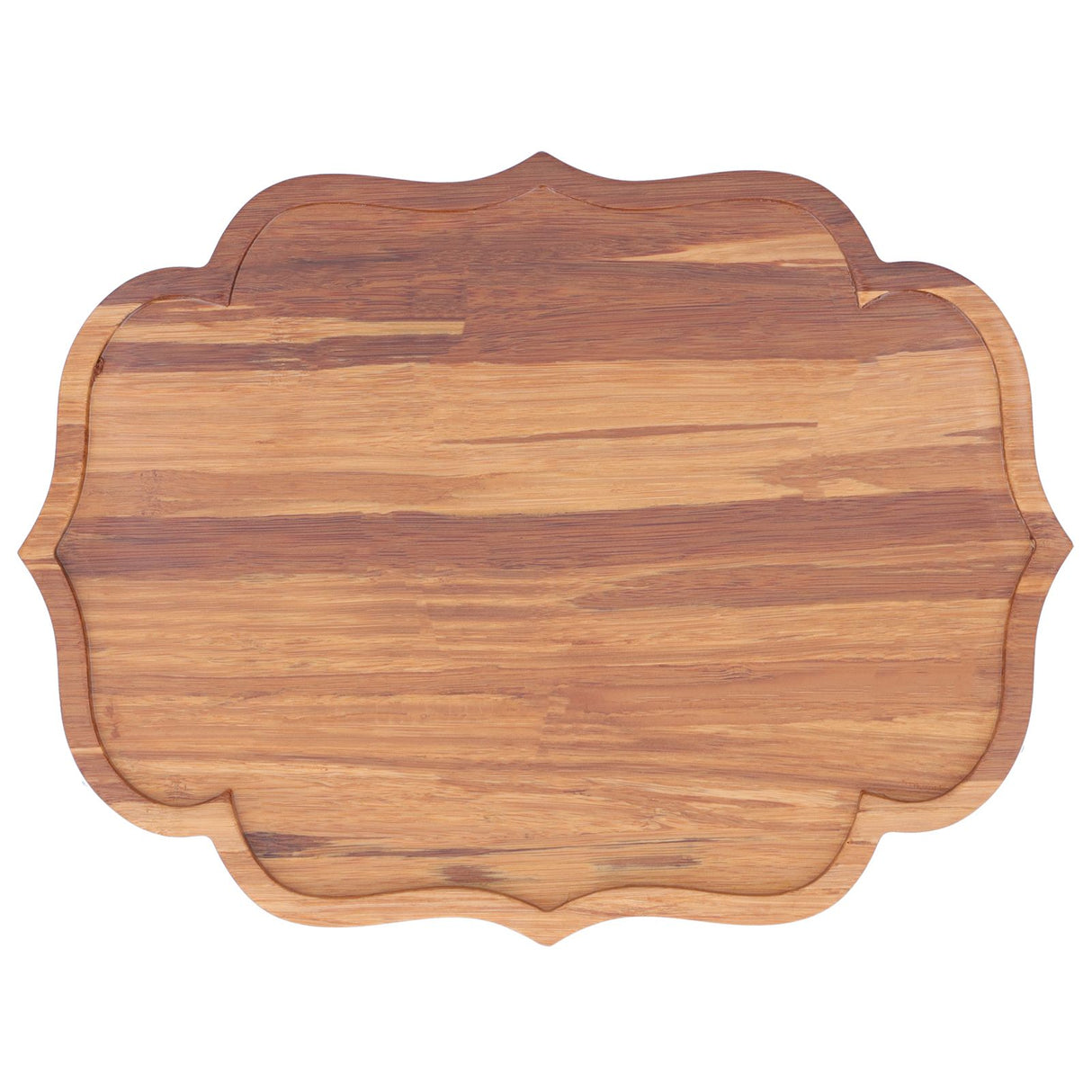 Bamboo Tea Tray Teaboard Serving Plate Japanese Style Tableware W/Protection PadS 19.8x13.7x1.8cm