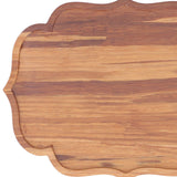 Bamboo Tea Tray Teaboard Serving Plate Japanese Style Tableware W/Protection PadS 19.8x13.7x1.8cm - Extra Image