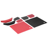 8Pcs/Set Pot Holder Scraper Pan Handle Kit Silicone Anti-Scalding Accessory for Home Kitchen