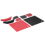 8Pcs/Set Pot Holder Scraper Pan Handle Kit Silicone Anti-Scalding Accessory for Home Kitchen