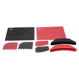 8Pcs/Set Pot Holder Scraper Pan Handle Kit Silicone Anti-Scalding Accessory for Home Kitchen