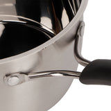 Small Soup Pot Thickened Compound Steel NonMagnetic Single Handle Cooking Kitchenware 18cm - Extra Image