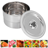 Lunch Box Portable 304 Stainless Steel Food Storage Container for School Picnic Camping1600ml