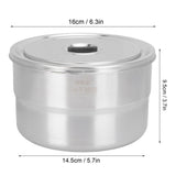 Lunch Box Portable 304 Stainless Steel Food Storage Container for School Picnic Camping1600ml