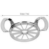 Fruit Cutter Multifunction 304 Stainless Steel Apples Cutting Tool Kitchen AccessoryL (For 12 Section)