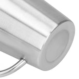 340ml 304 Stainless Steel Beer Mug Coffee Water Cup with Handgrip Double Wall DrinkwareStainless Steel Color - Extra Image