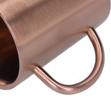 340ml 304 Stainless Steel Beer Mug Coffee Water Cup with Handgrip Double Wall DrinkwareRose Gold - Extra Image