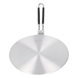Heat Diffuser Stainless Steel Induction Adapter Plate for Gas Cooker Kitchen Utensils22cm - Front View