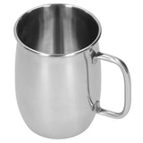1000ml Stainless Steel Wine Bar Beer Mug Water Cup with Handle Portable Coffee Cup Drinkware - 45-Degree Angle