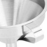 304 Stainless Steel Filling Funnel Separatory Oil Beer Coffee Water Liquid Funnel Kitchen ToolMedium Size 13cm