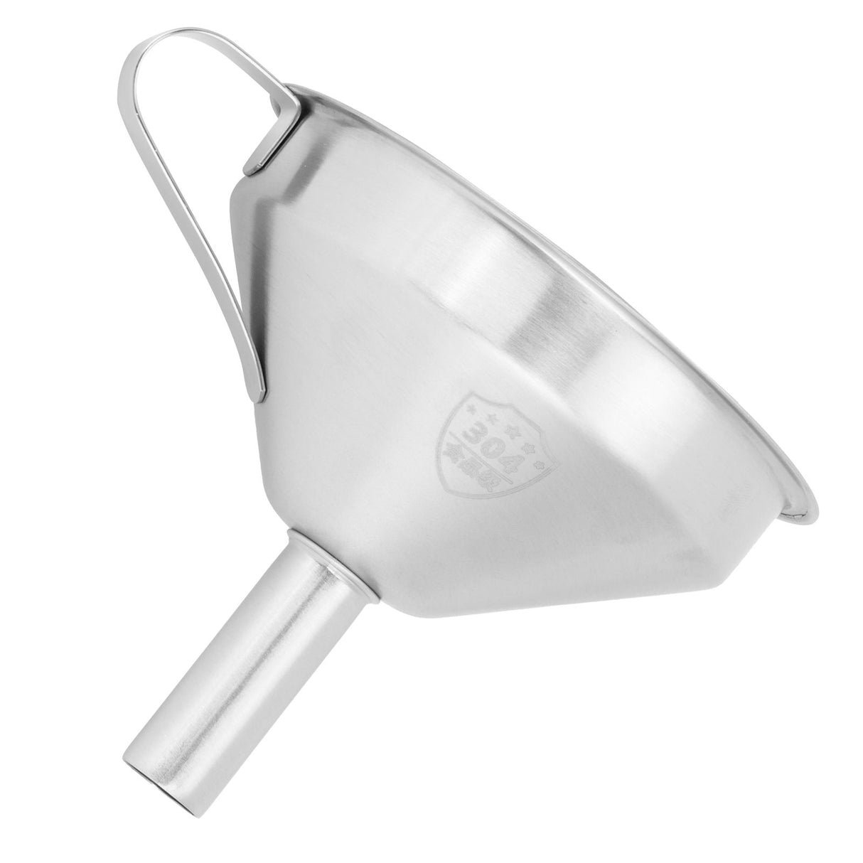 304 Stainless Steel Filling Funnel Separatory Oil Beer Coffee Water Liquid Funnel Kitchen ToolLarge Size 15cm